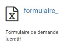 formulaire